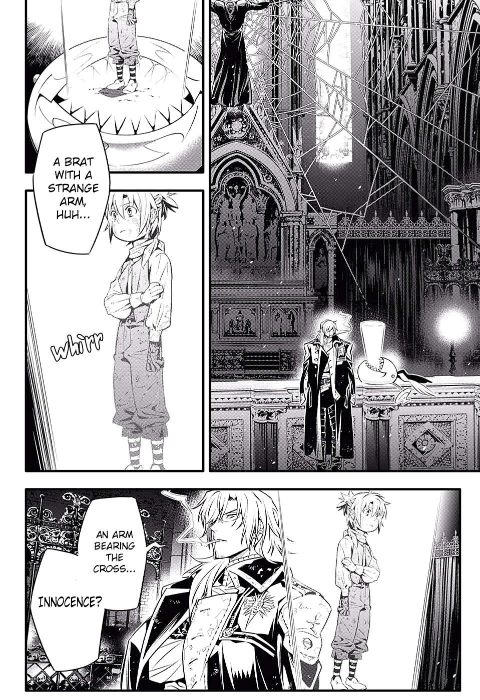 D.gray-Man - Chapter 233: Saying Goodbye To A.w - The Way Of The Three