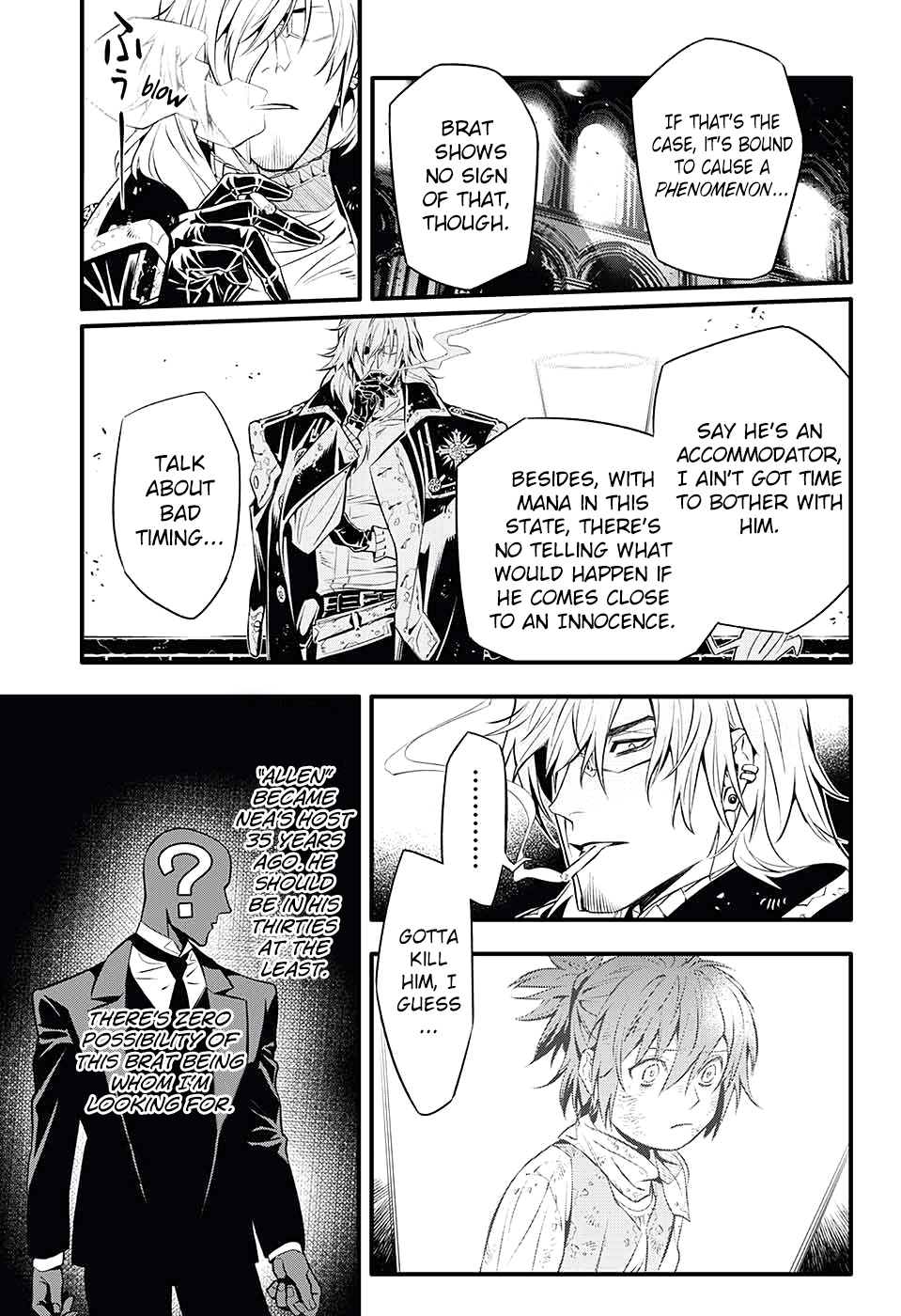 D.gray-Man - Chapter 233: Saying Goodbye To A.w - The Way Of The Three