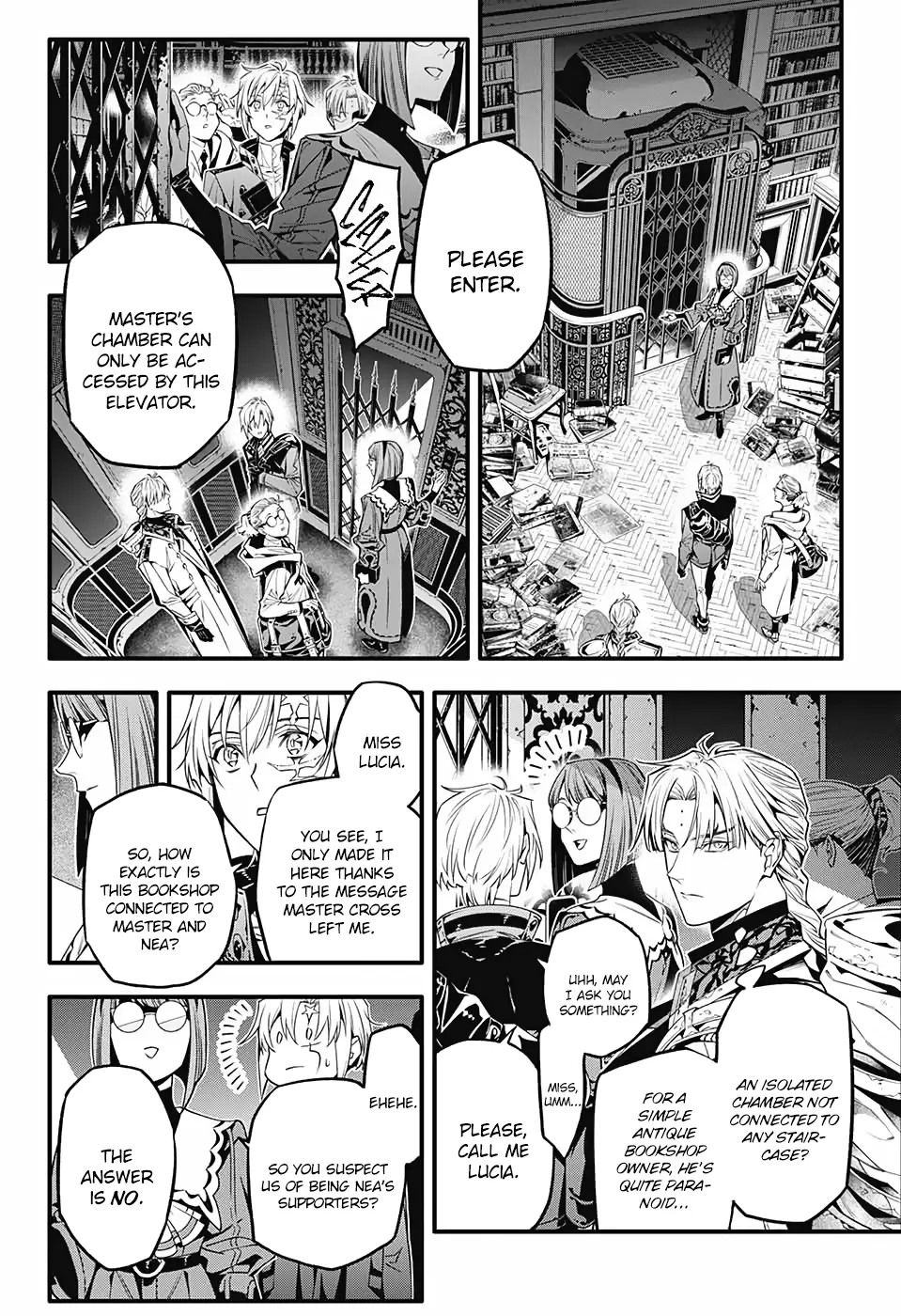 D.gray-Man - Chapter 251: The Zoogle Antique Bookshop