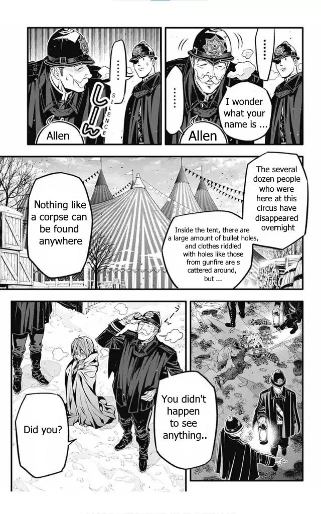 D.gray-Man - Chapter 246: Saying Goodbye To A.w - Allen And Mana