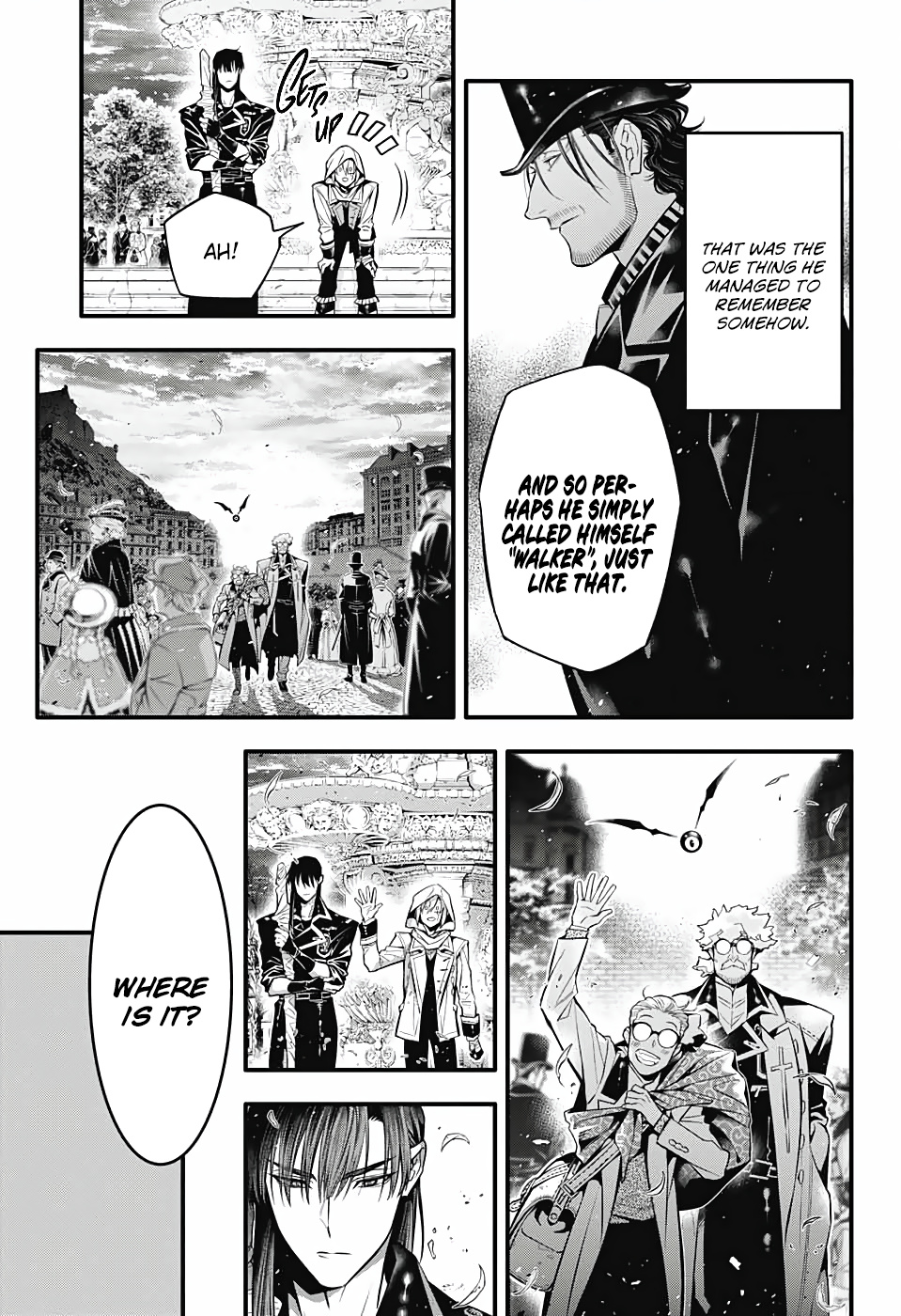 D.gray-Man - Chapter 247: Saying Goodbye To A.w - A Path Of Purpose