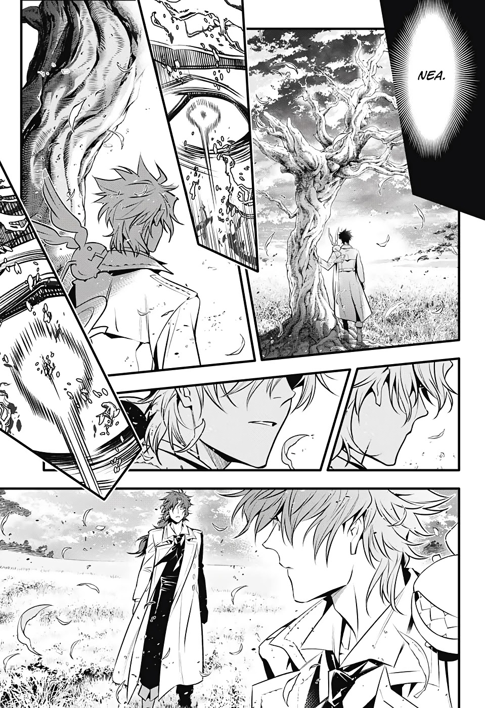 D.gray-Man - Chapter 241: Saying Goodbye To A.w - Red And Mana ⑤