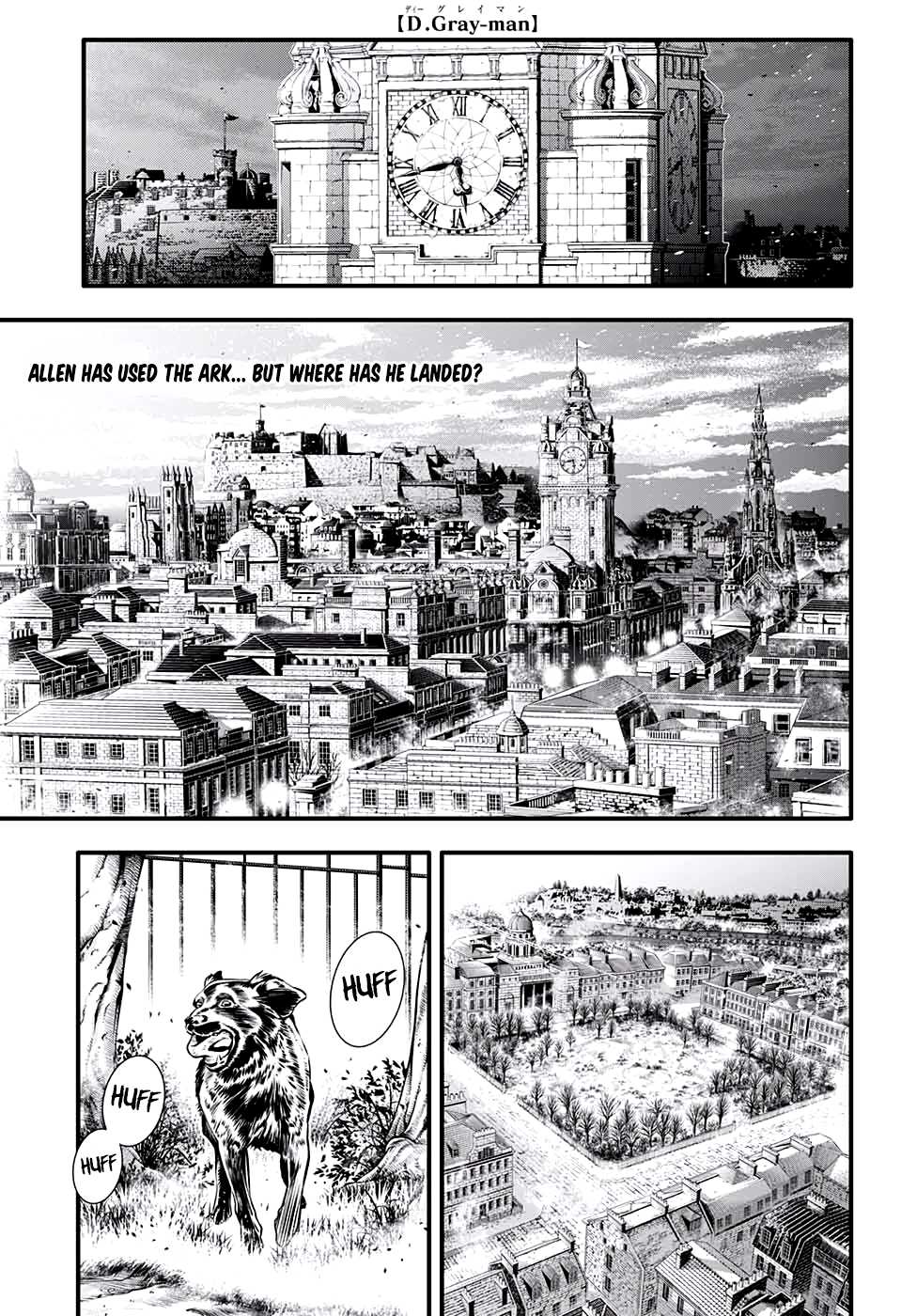 D.gray-Man - Chapter 230: Saying Goodbye To A.w - Tear Tracks In The Flickering Light