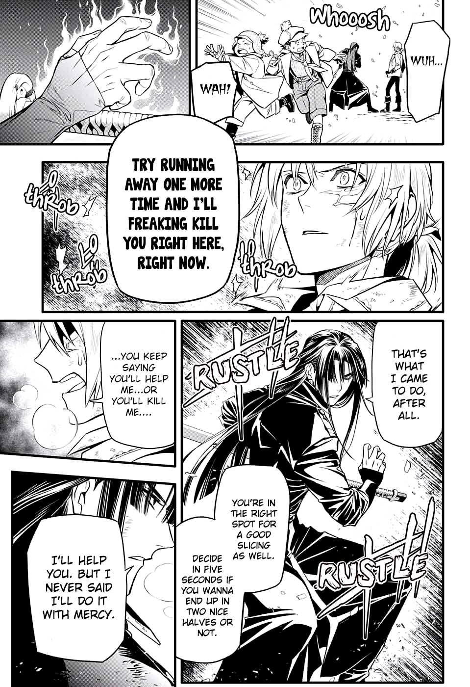 D.gray-Man - Chapter 230: Saying Goodbye To A.w - Tear Tracks In The Flickering Light