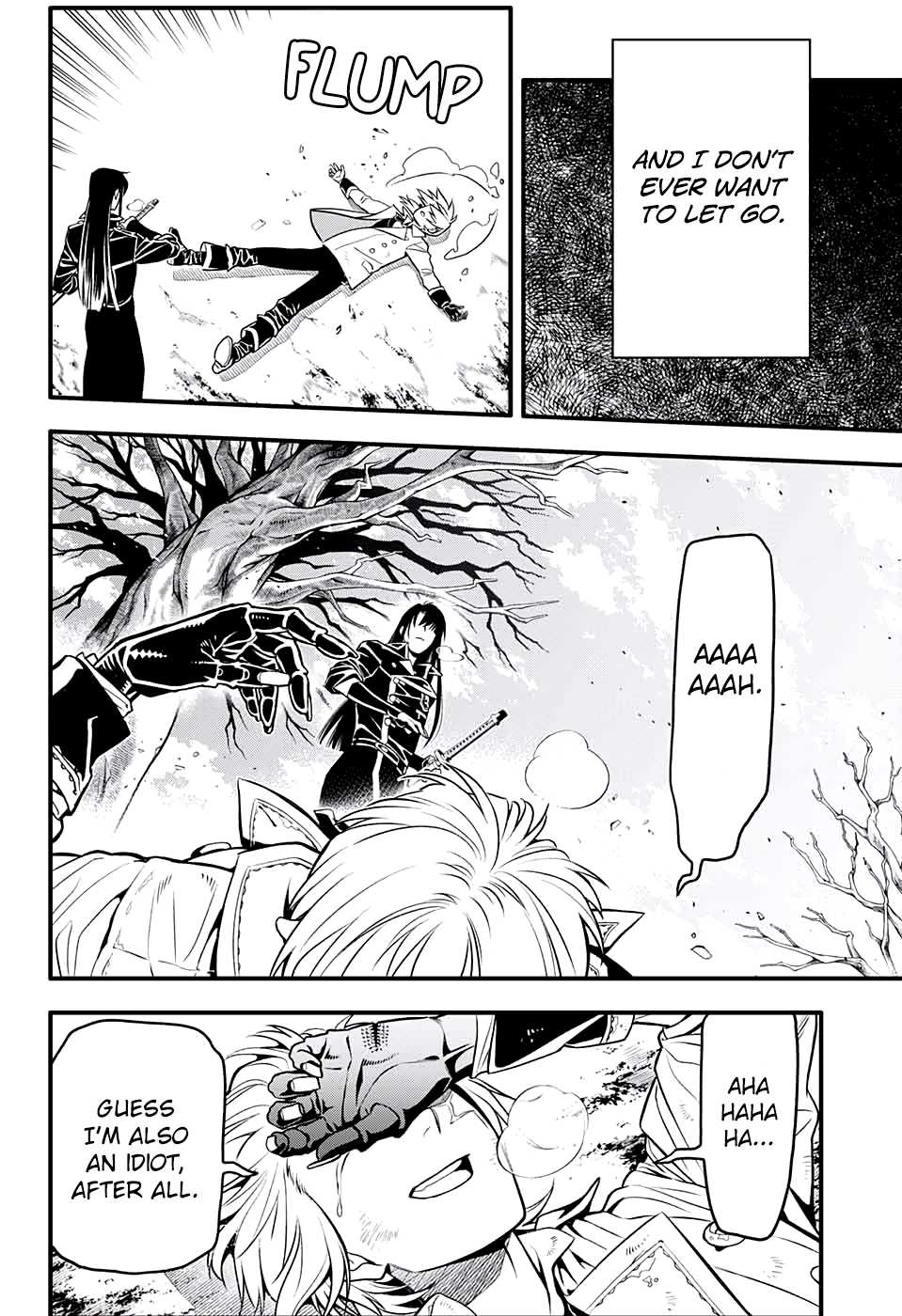 D.gray-Man - Chapter 230: Saying Goodbye To A.w - Tear Tracks In The Flickering Light