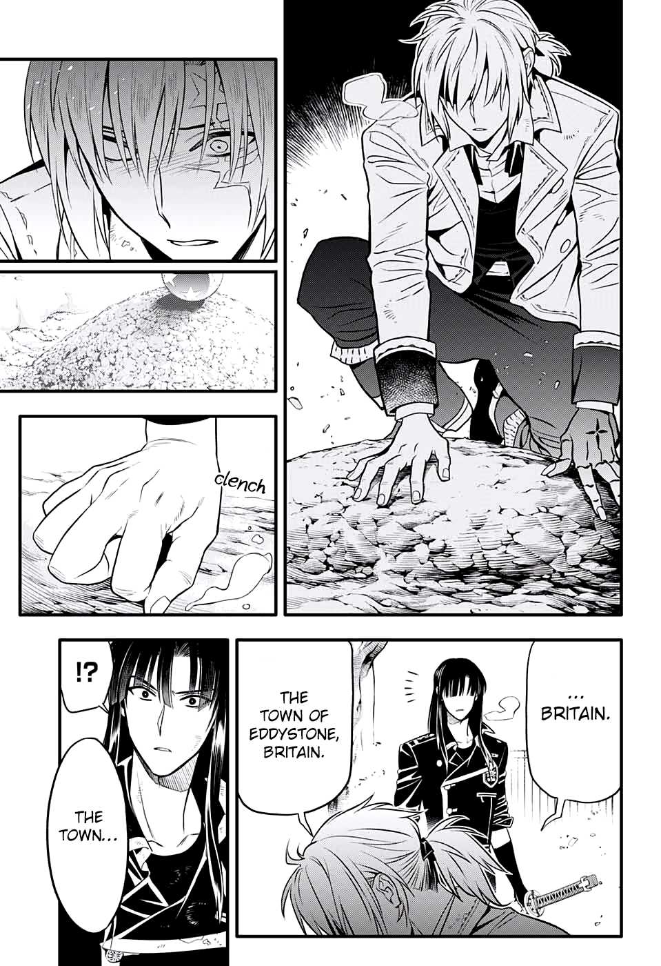 D.gray-Man - Chapter 230: Saying Goodbye To A.w - Tear Tracks In The Flickering Light