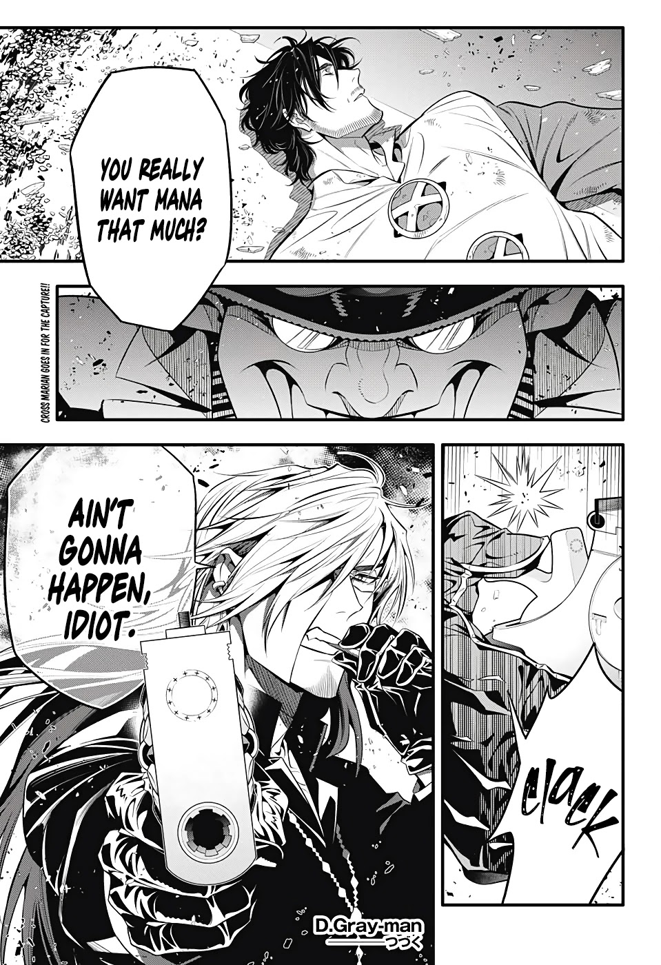 D.gray-Man - Chapter 243: Saying Goodbye To A.w - Red And Mana ⑦