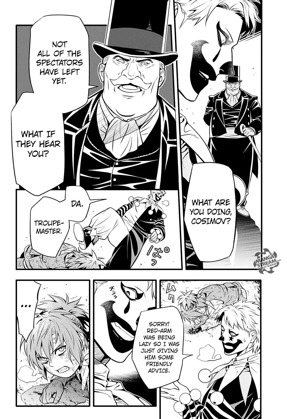 D.gray-Man - Chapter 232: Farewell To A.w - Red-Arm And The Clown