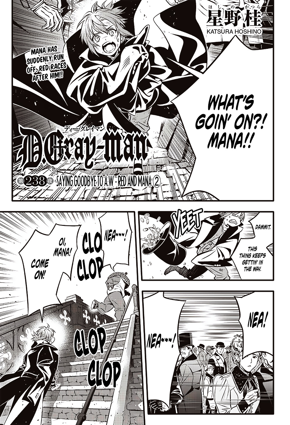 D.gray-Man - Chapter 238: Saying Goodbye To A.w - Red And Mana ②