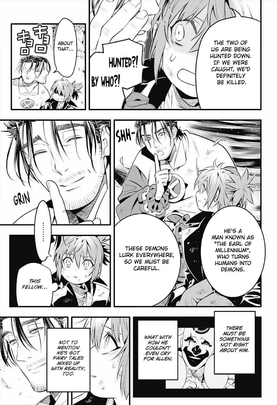 D.gray-Man - Chapter 238: Saying Goodbye To A.w - Red And Mana ②