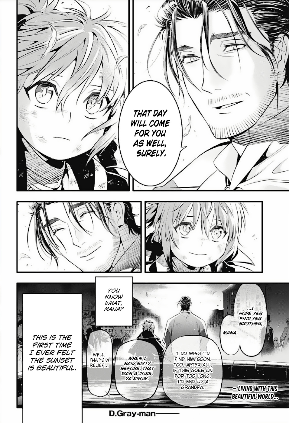 D.gray-Man - Chapter 238: Saying Goodbye To A.w - Red And Mana ②