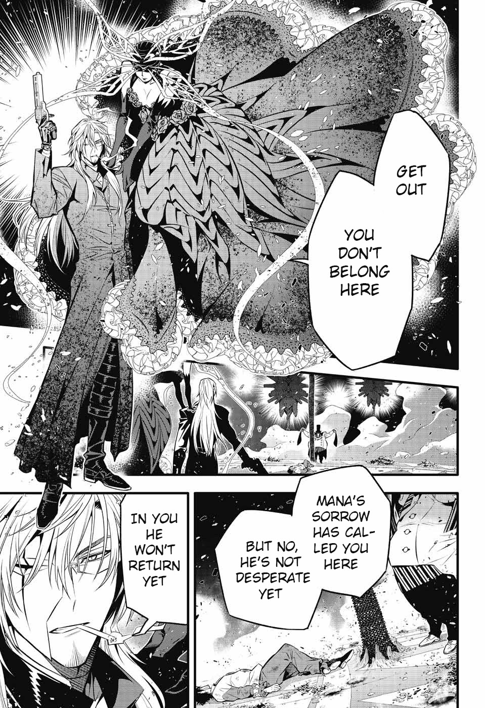 D.gray-Man - Chapter 244: Farewell To A.w. - Red Handed And Mana ⑧