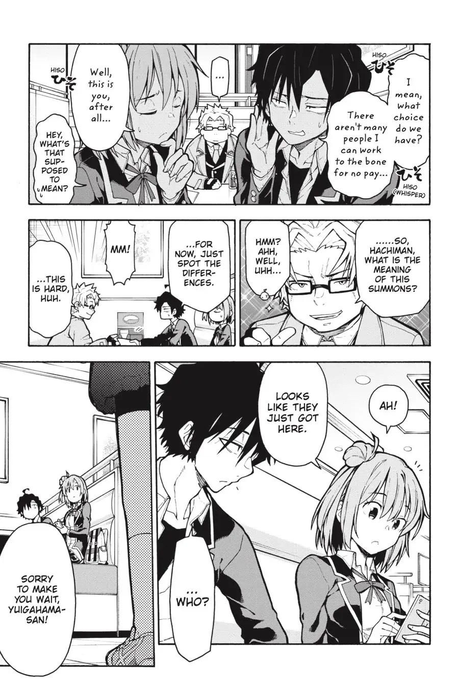 Yahari Ore No Seishun Rabukome Wa Machigatte Iru. @ Comic - Chapter 98