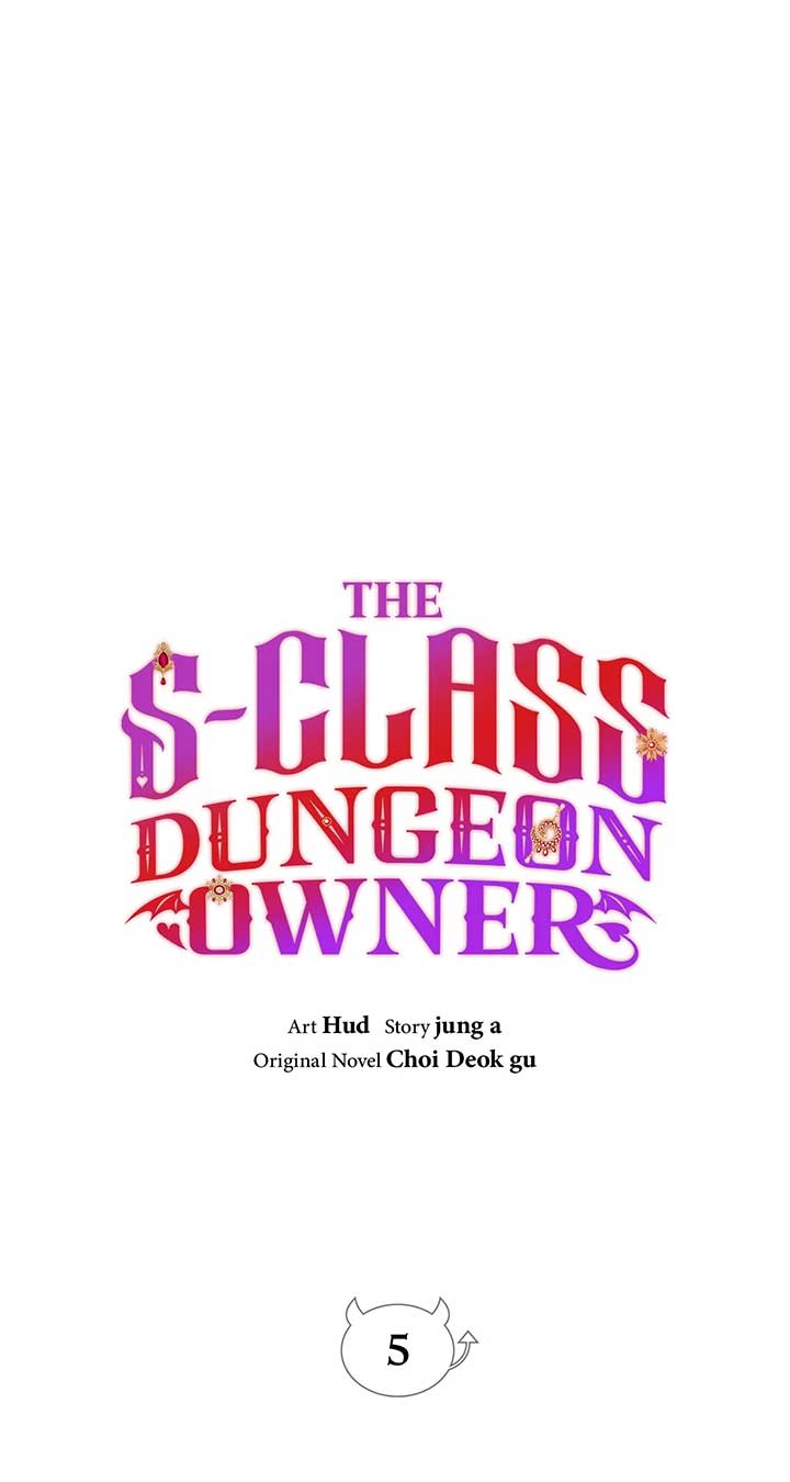 The S-Class Dungeon Owner - Chapter 5