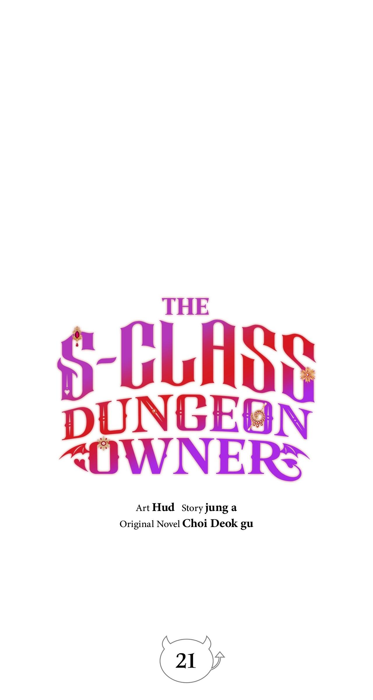 The S-Class Dungeon Owner - Chapter 21