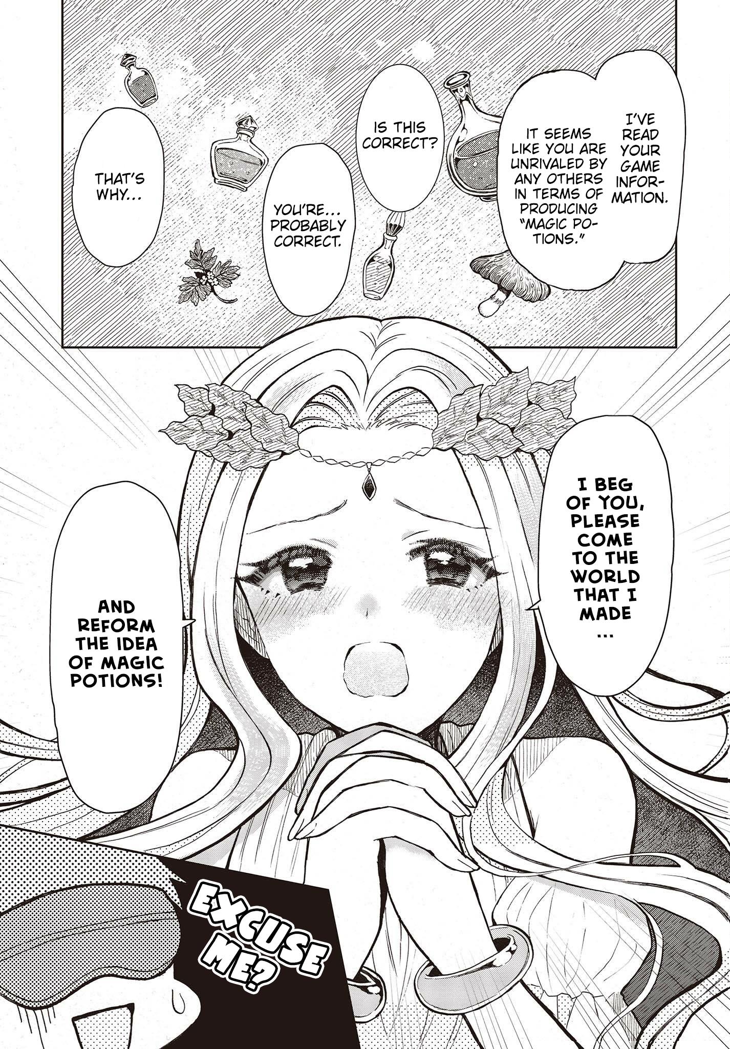 Henkyou No Mahou Kusushi - Jiyuu Kimama Na Isekai Mono Zukuri Nikki - Vol.1 Chapter 1.1: Reincarnated In The Goddess World-1