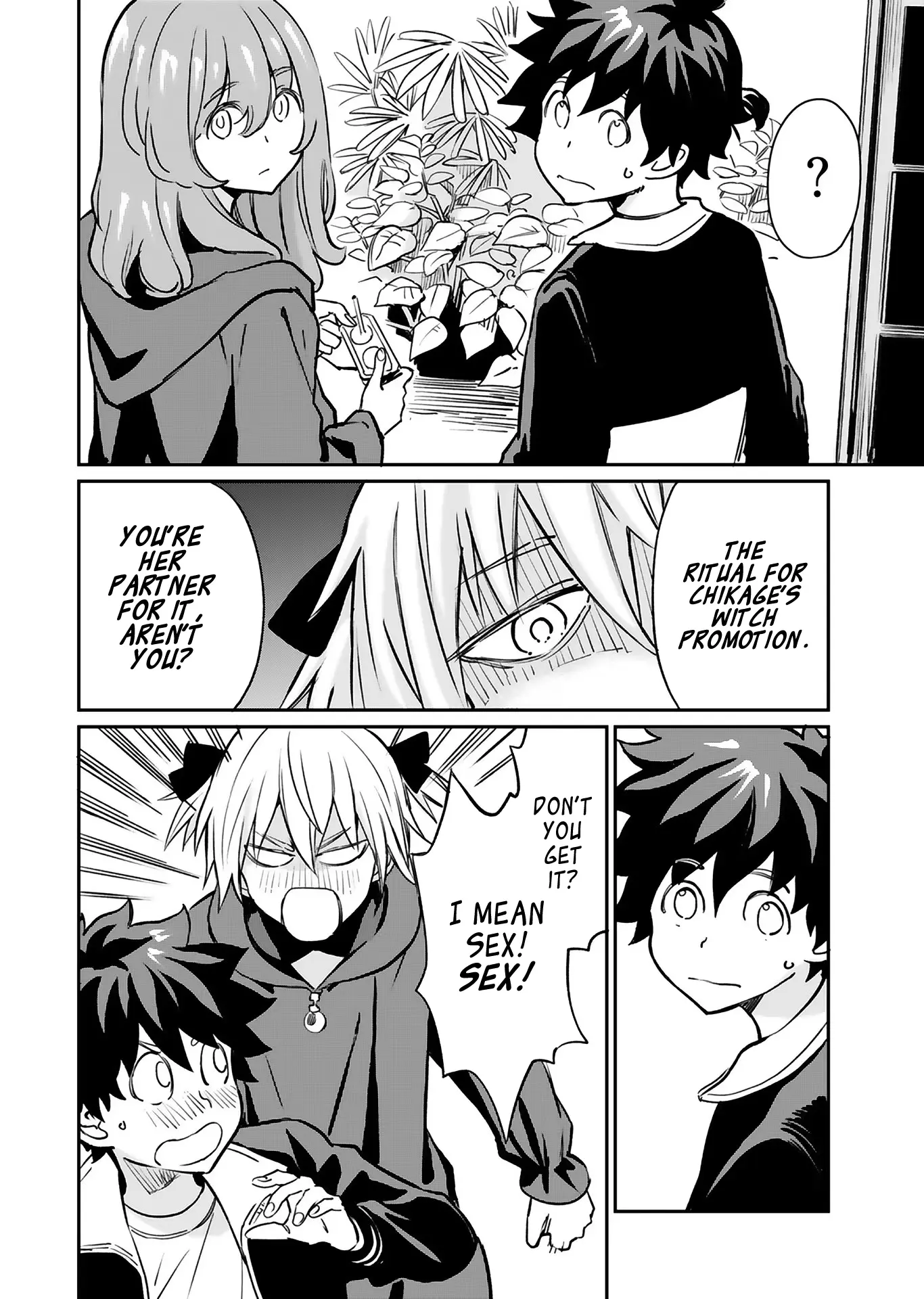 The Young Witch Wants To Have Sex!? - Chapter 17