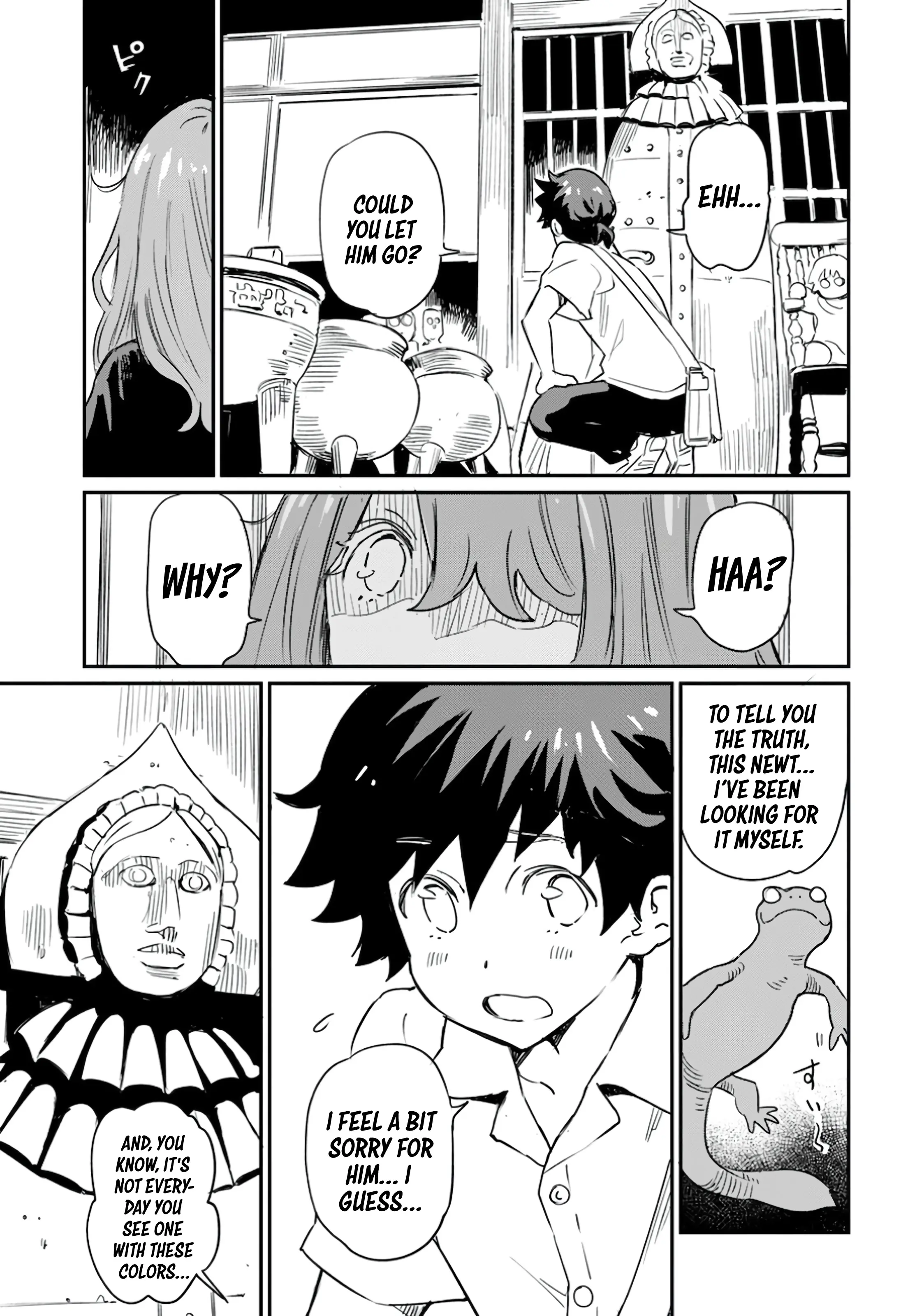 The Young Witch Wants To Have Sex!? - Chapter 1