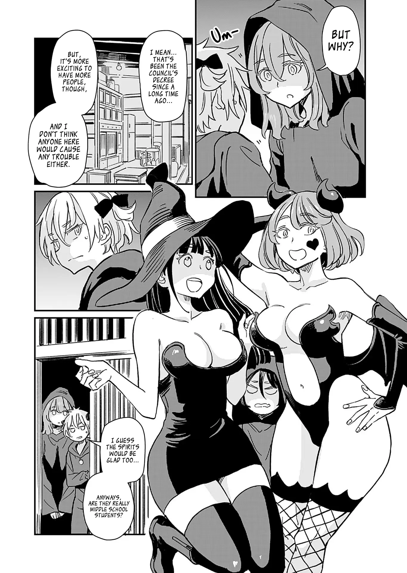 The Young Witch Wants To Have Sex!? - Chapter 35