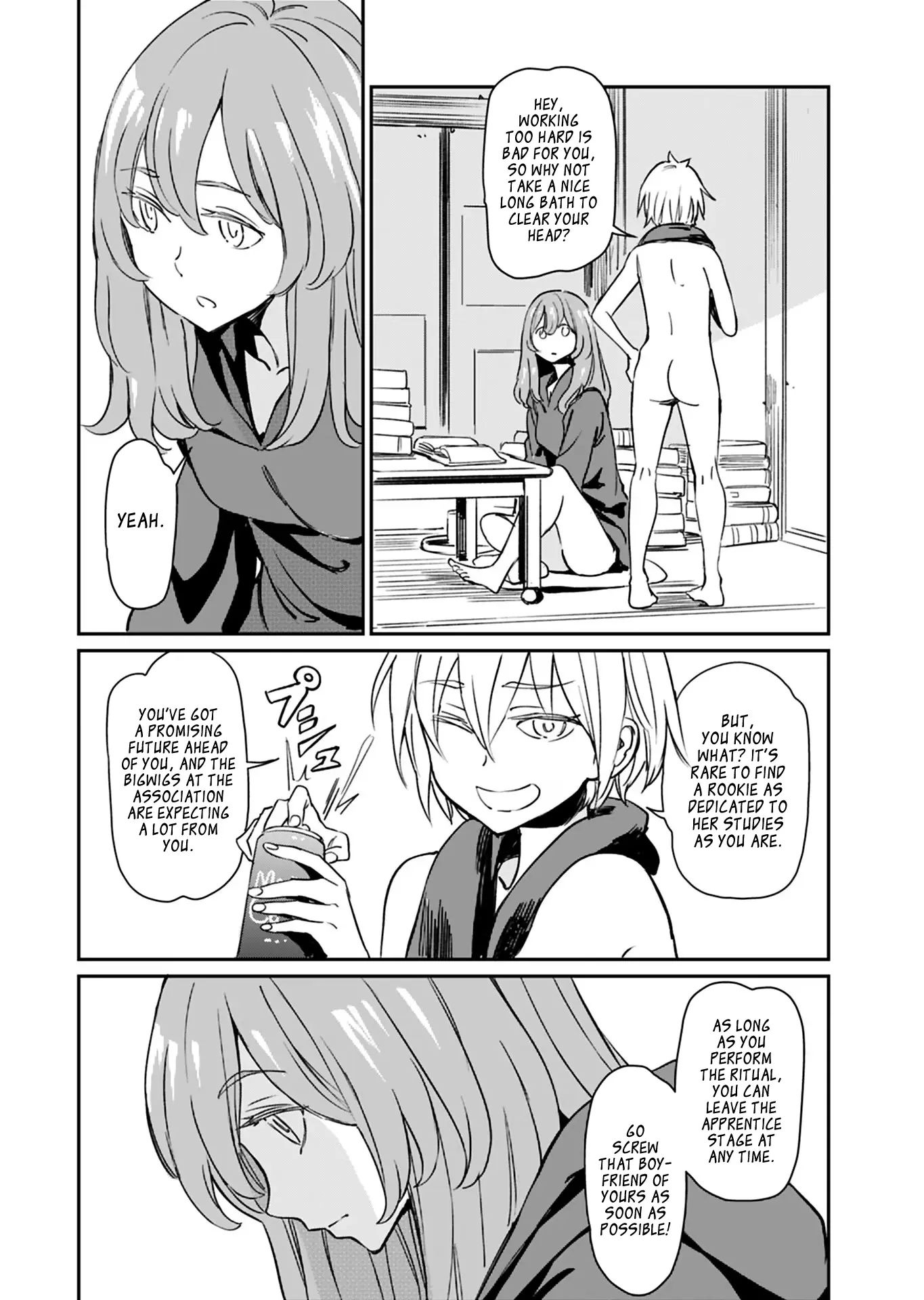 The Young Witch Wants To Have Sex!? - Chapter 23