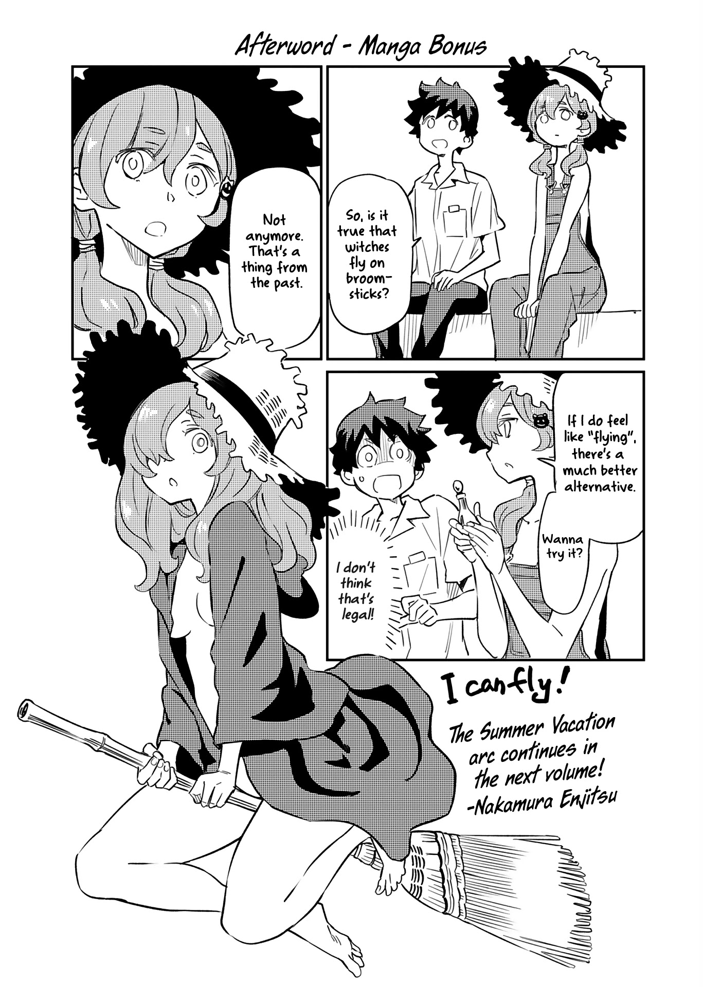 The Young Witch Wants To Have Sex!? - Chapter 6.5: Volume 1 Bonus