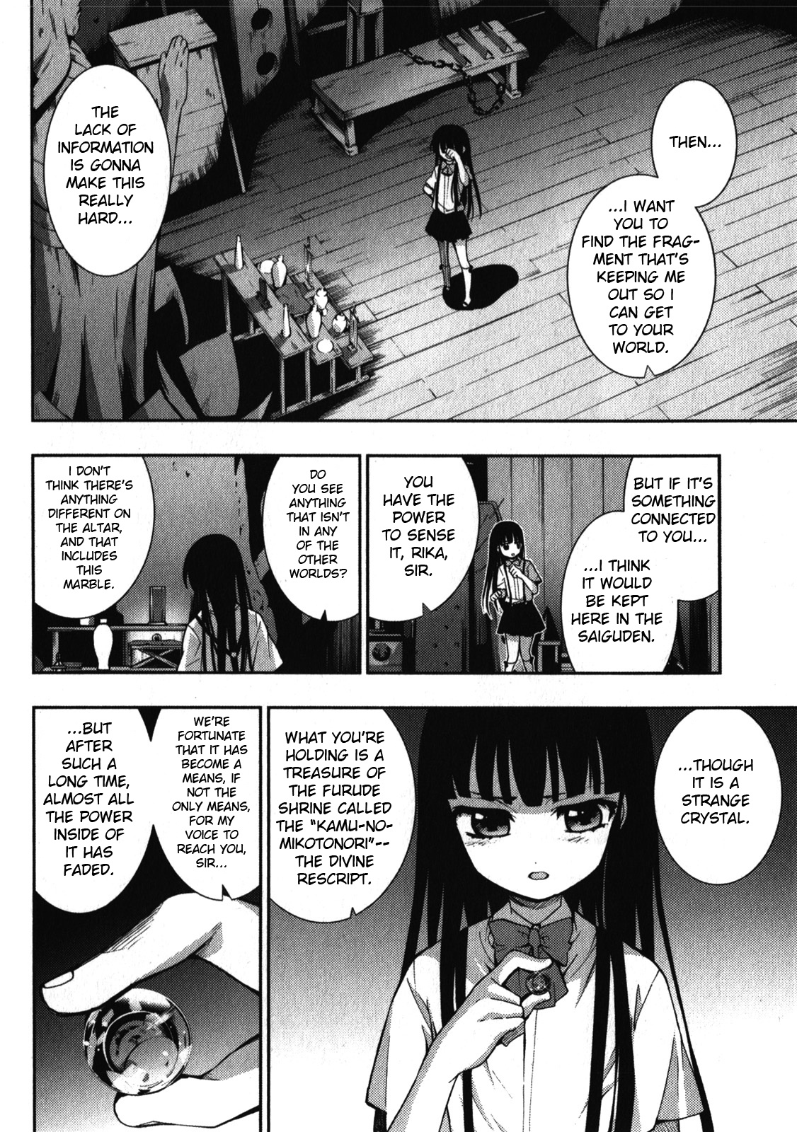 Higurashi No Naku Koro Ni Rei - Saikoroshi-Hen - Vol.1 Chapter 3: All Alone