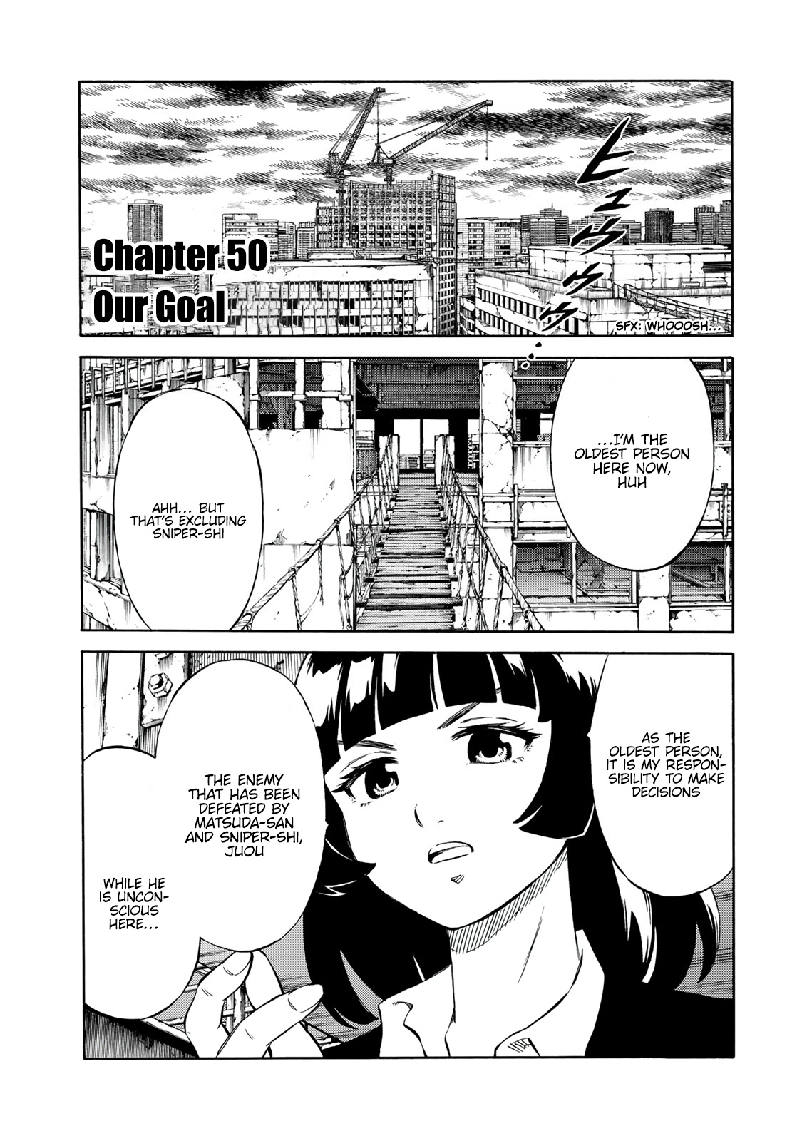 Tenkuu Shinpan Arrive - Vol.5 Chapter 50: Our Goal