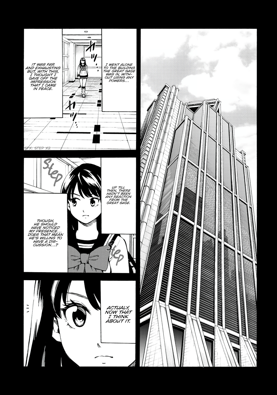 Tenkuu Shinpan Arrive - Vol.5 Chapter 51: Mysterious Impatience