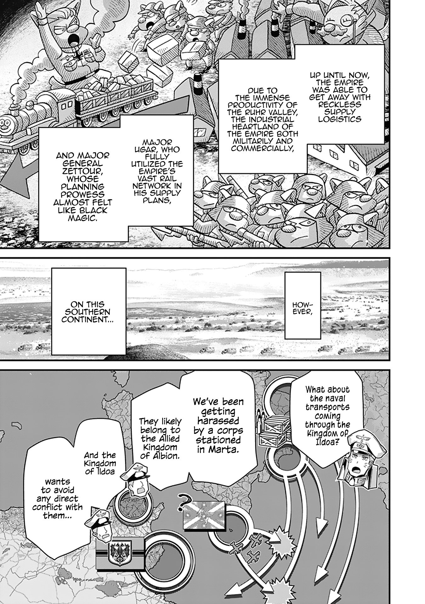 Youjo Senki - Vol.22 Chapter 64: The Southern Campaign Iv