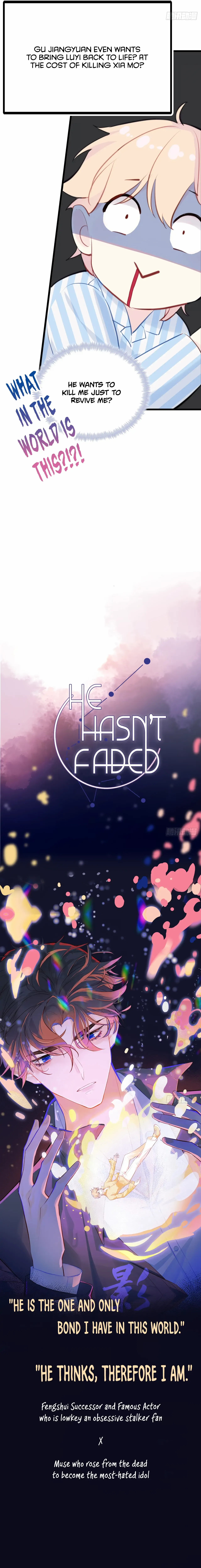 He Hasn't Faded - Chapter 0