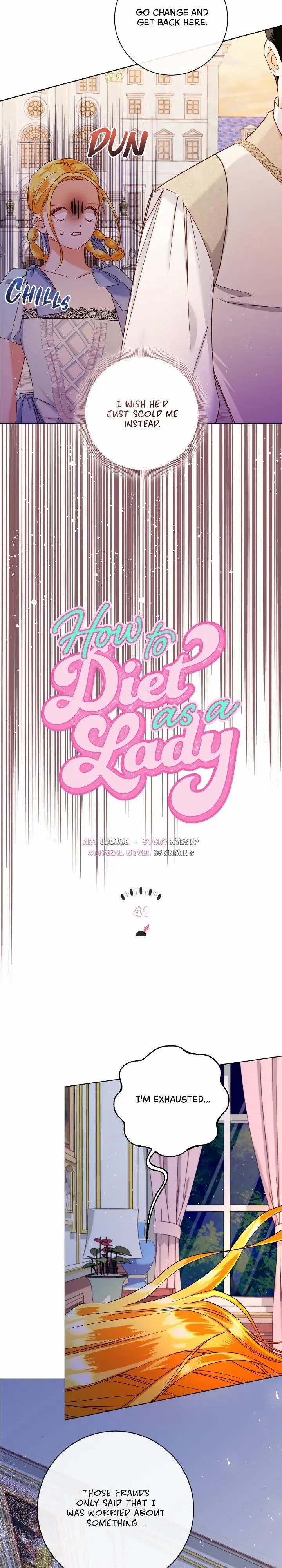 How To Diet As A Lady - Chapter 41