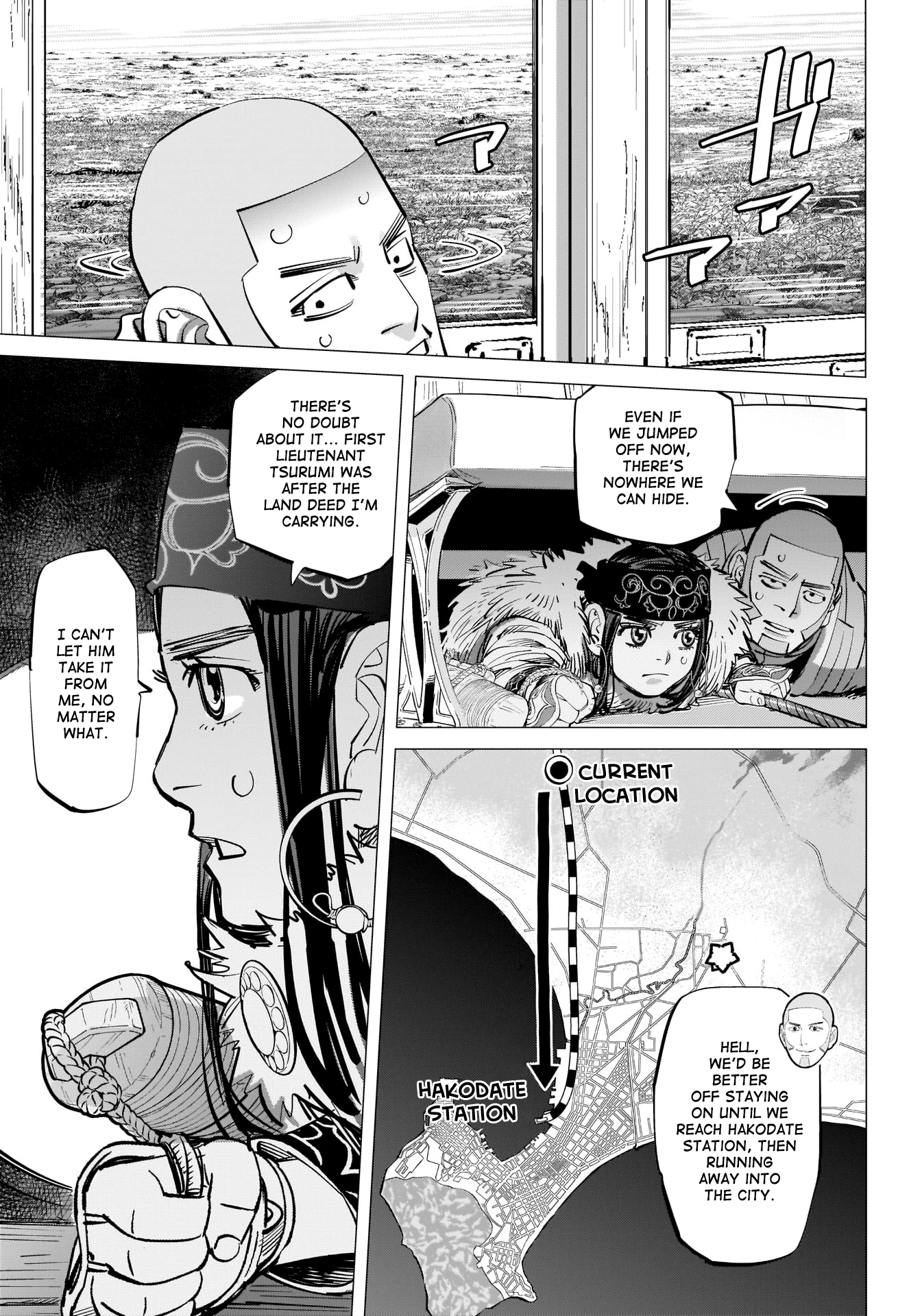 Golden Kamui - Chapter 303: Runaway Train