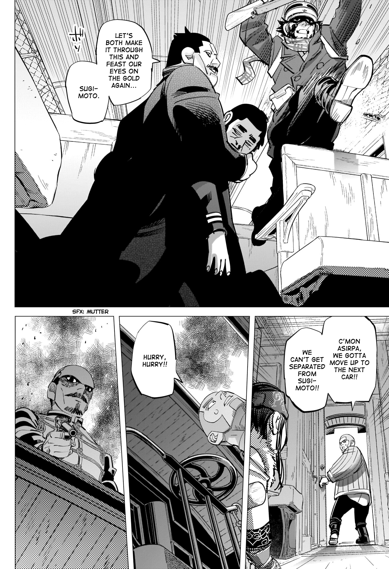 Golden Kamui - Chapter 303: Runaway Train