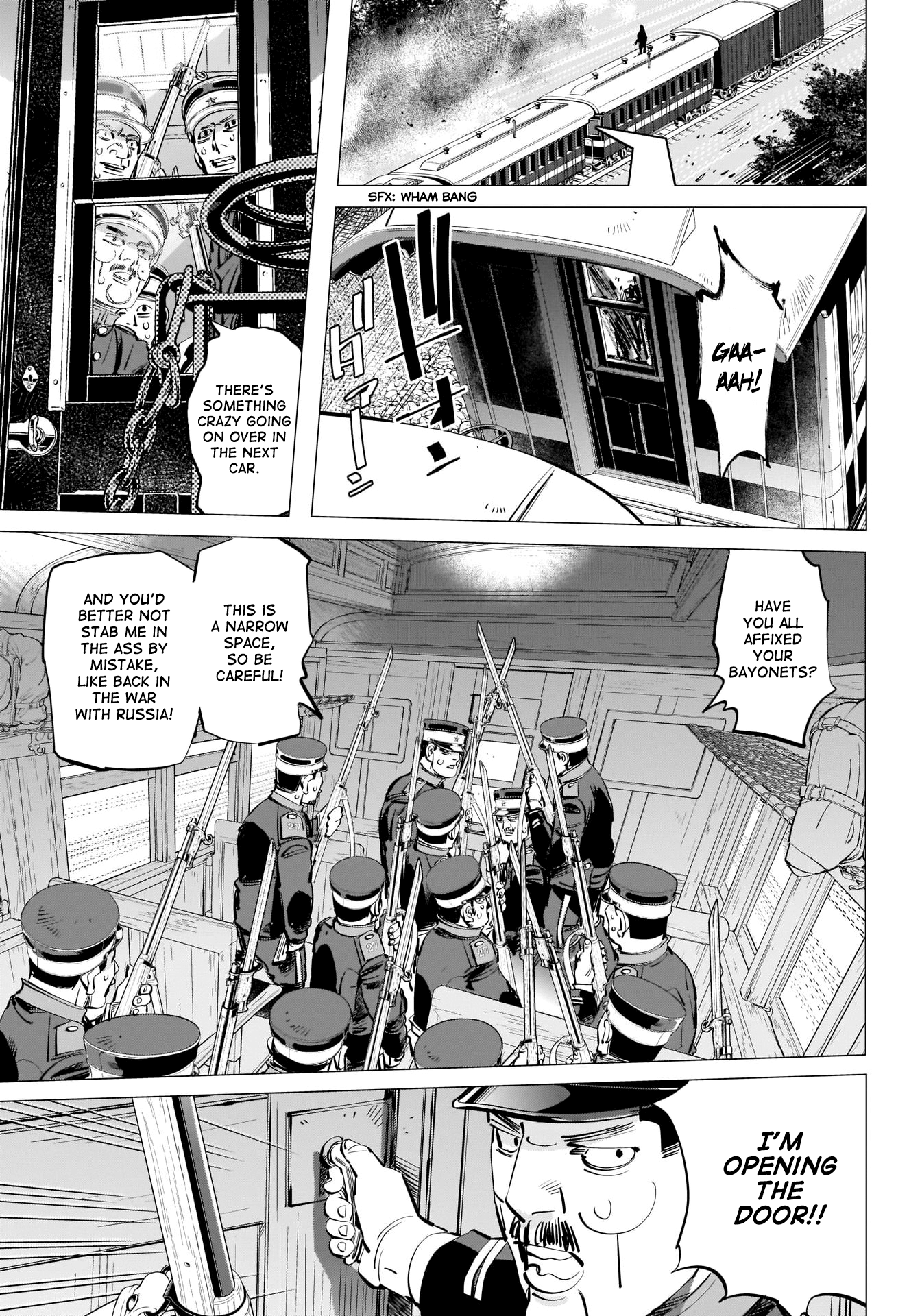 Golden Kamui - Chapter 302: Mayhem On The Train