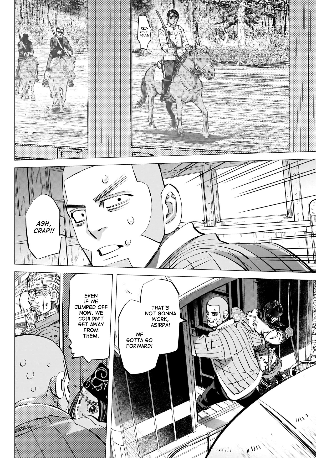 Golden Kamui - Chapter 302: Mayhem On The Train