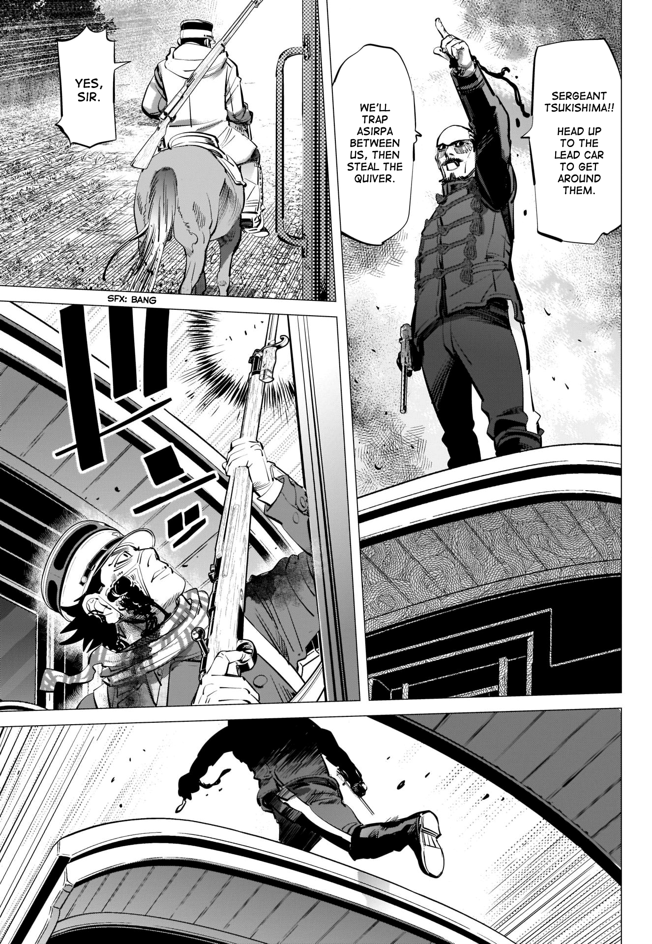 Golden Kamui - Chapter 302: Mayhem On The Train