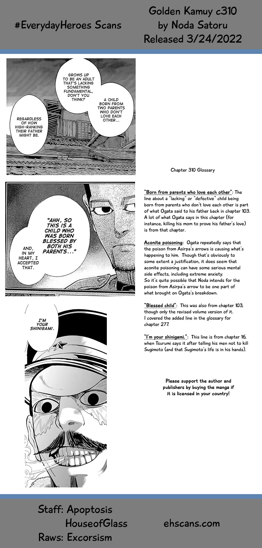 Golden Kamui - Chapter 310: Blessed