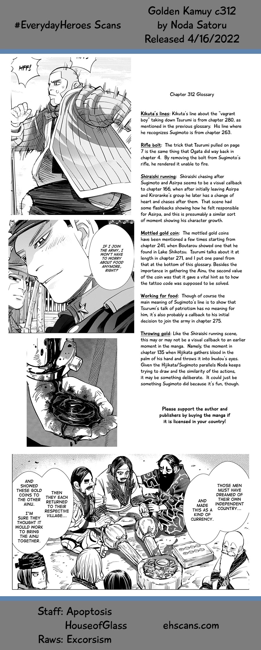 Golden Kamui - Chapter 312: Share