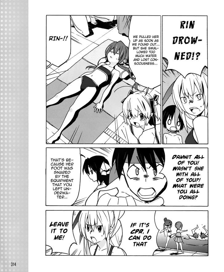 Little Busters! Ex The 4-Koma - Vol.3 Chapter 16 : Rin S Brush With Danger!