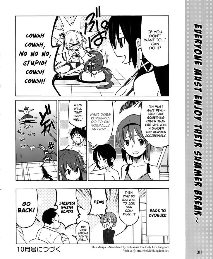 Little Busters! Ex The 4-Koma - Vol.3 Chapter 16 : Rin S Brush With Danger!