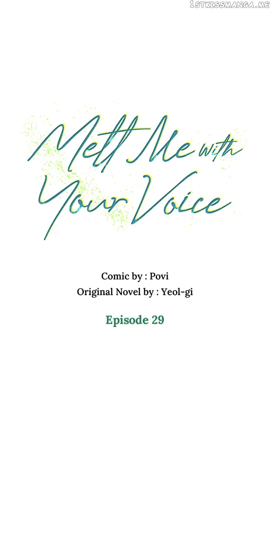 Melt Me In Your Voice - Chapter 29