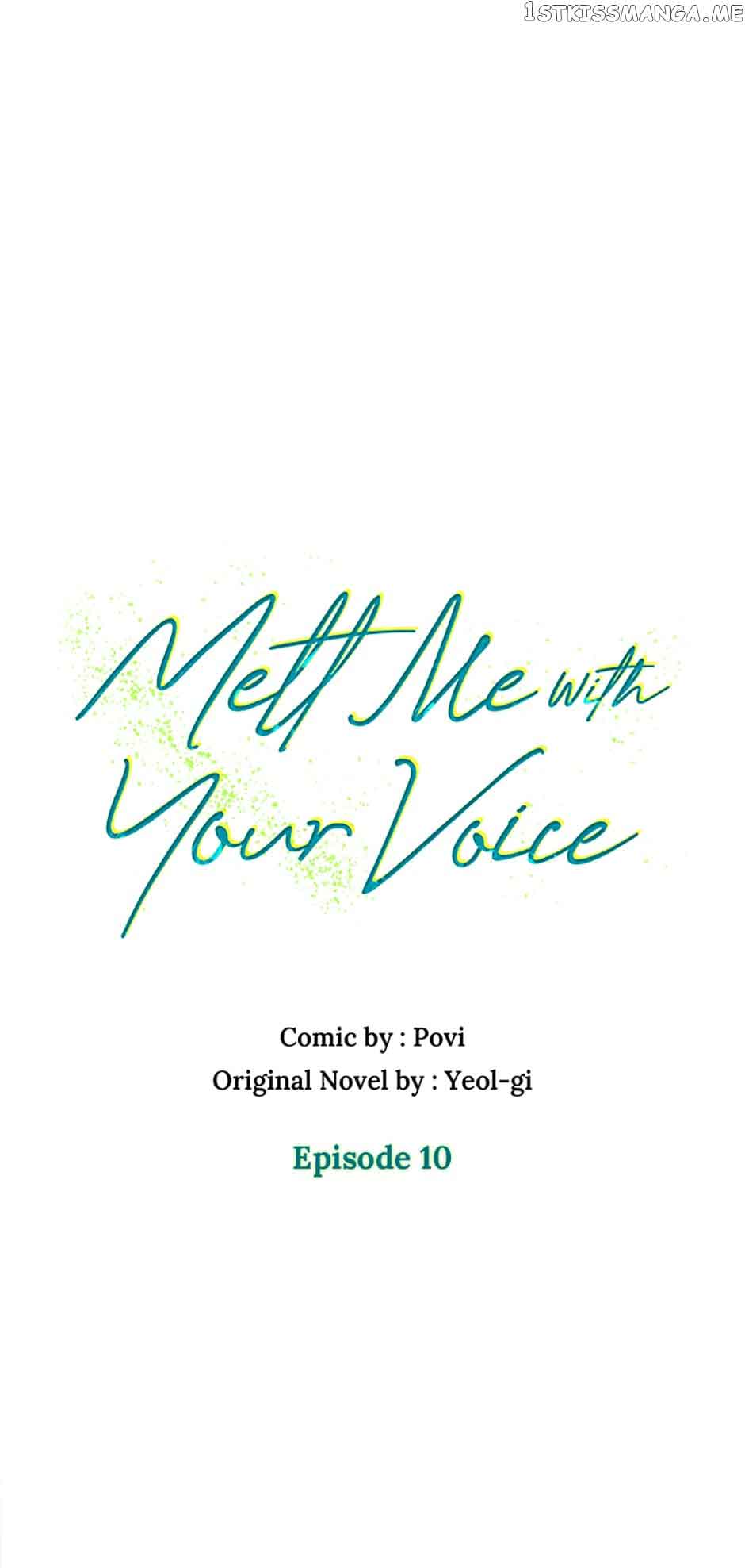 Melt Me In Your Voice - Chapter 10