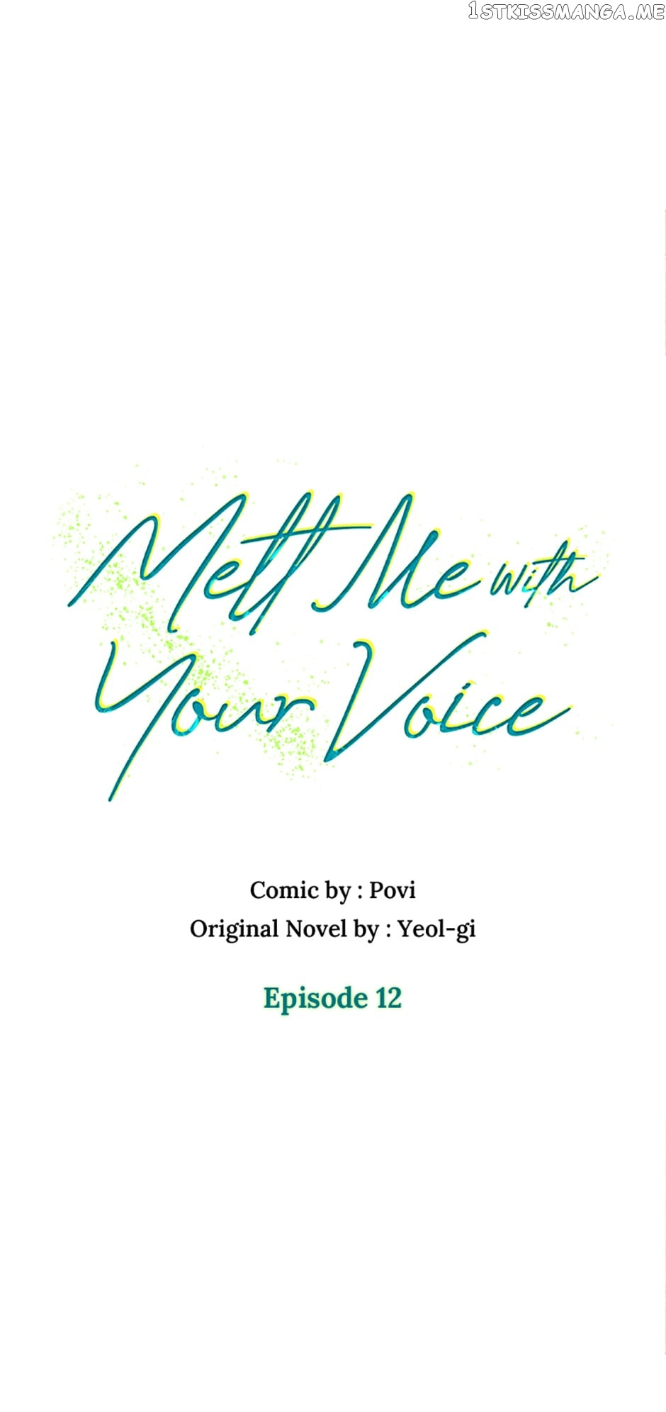 Melt Me In Your Voice - Chapter 12