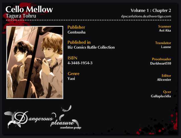 Cello Mellow - Vol.1 Chapter 2 : Make Believe Brothers