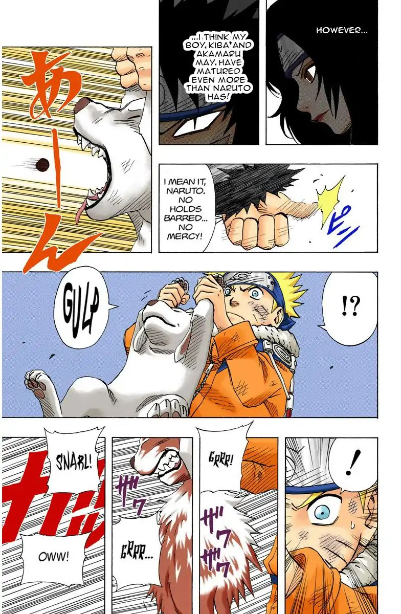 Naruto - Full Color - Vol.9 Chapter 76: Kiba Turns The Tables!! And So Does Naruto?!