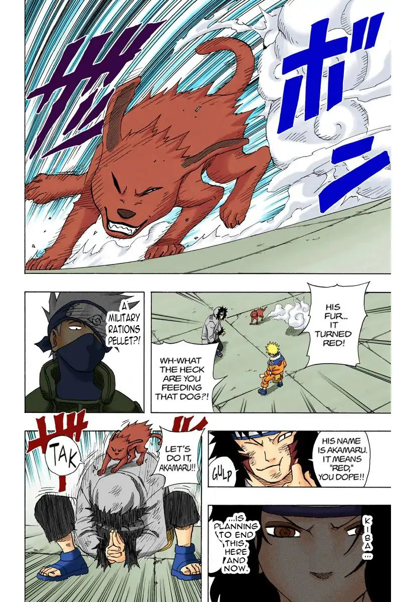 Naruto - Full Color - Vol.9 Chapter 76: Kiba Turns The Tables!! And So Does Naruto?!