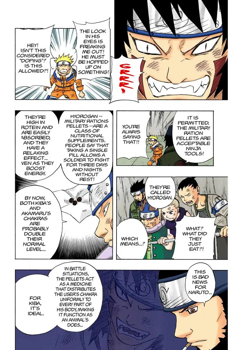 Naruto - Full Color - Vol.9 Chapter 76: Kiba Turns The Tables!! And So Does Naruto?!