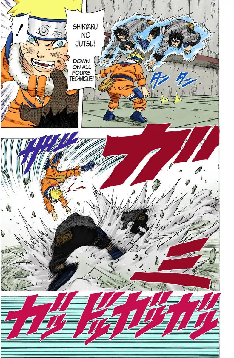 Naruto - Full Color - Vol.9 Chapter 76: Kiba Turns The Tables!! And So Does Naruto?!