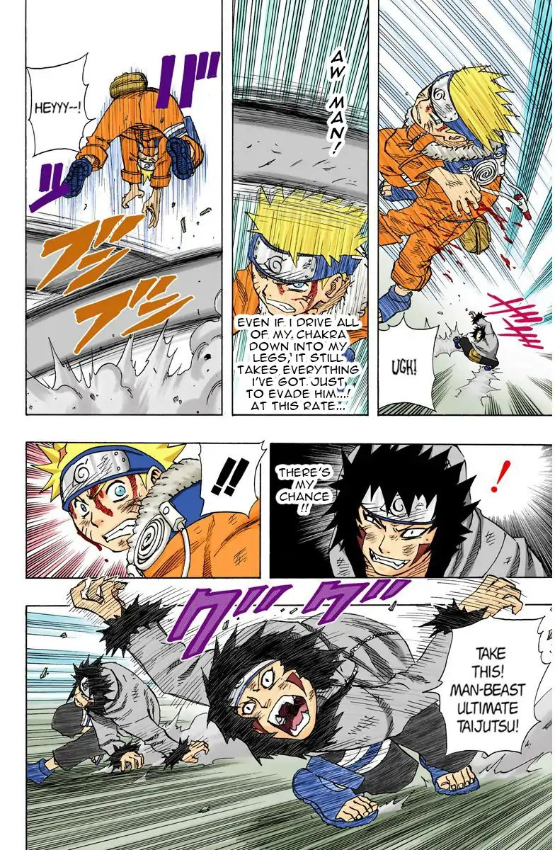 Naruto - Full Color - Vol.9 Chapter 76: Kiba Turns The Tables!! And So Does Naruto?!