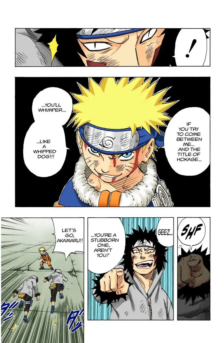 Naruto - Full Color - Vol.9 Chapter 76: Kiba Turns The Tables!! And So Does Naruto?!